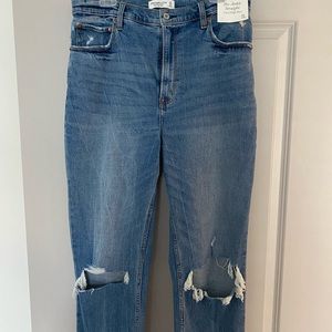 Abercrombie curve love jeans